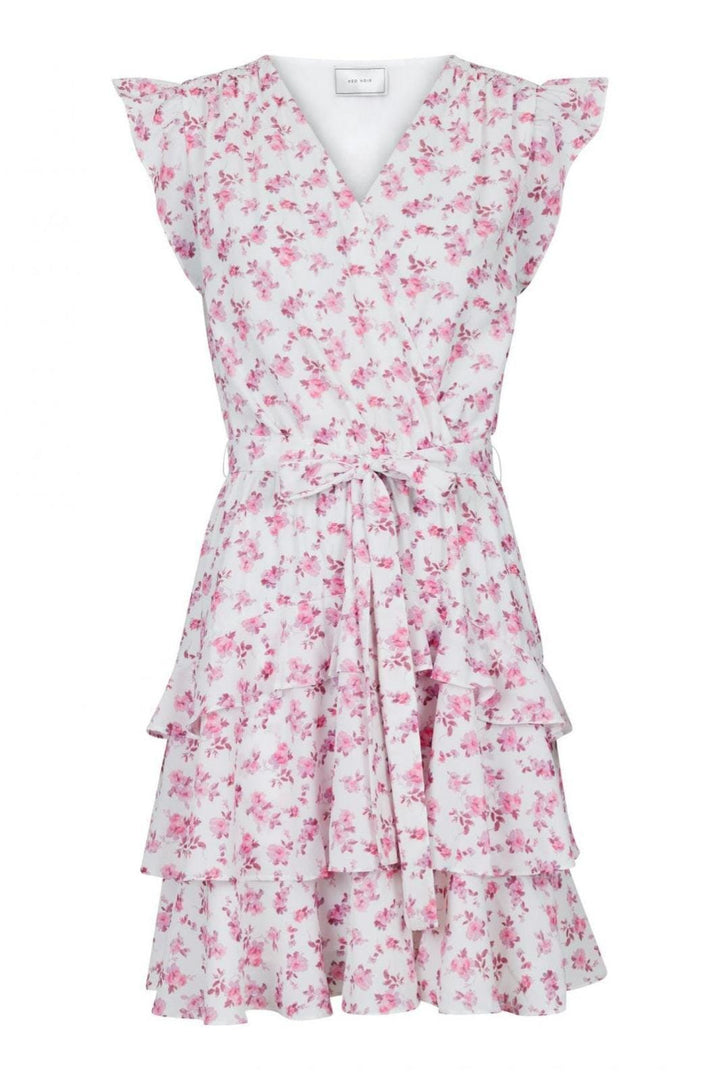 Neo Noir - Darby Fleur Print Dress - Light Pink Kjoler 