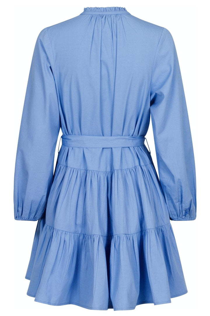 Neo Noir - Debbie C Poplin Dress - Light Blue Kjoler 