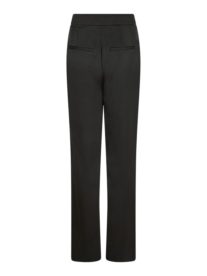 Neo Noir - Debra Heavy Sateen Pants - Black Bukser 