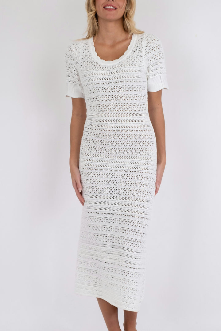 Neo Noir - Eiko Knit Dress - Off White