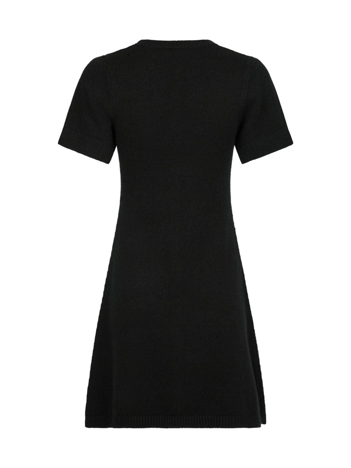 Neo Noir - Elise Knit Dress - Black Kjoler 