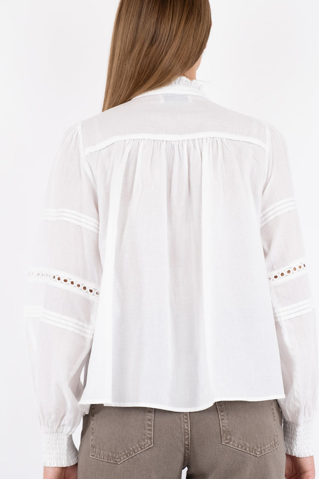 Neo Noir - Emily Blouse - White