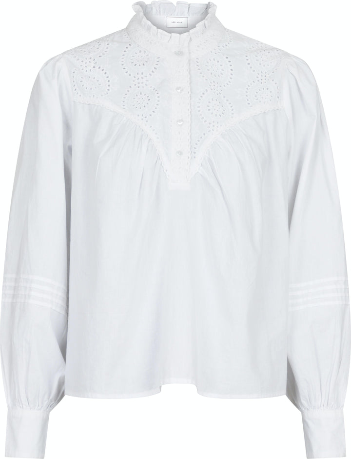 Neo Noir - Emily Blouse - White