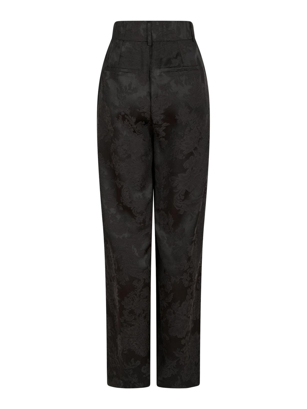 Neo Noir - Emmett Jacquard Pants - Black Bukser 