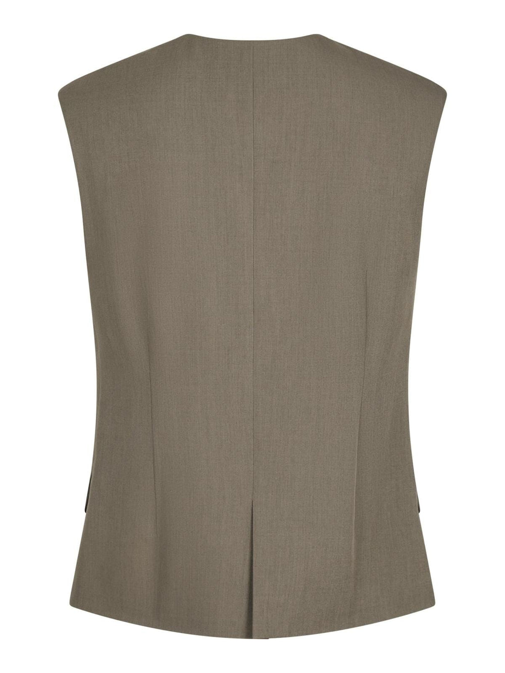 Neo Noir - Gamina Structure Waistcoat - Khaki Toppe 