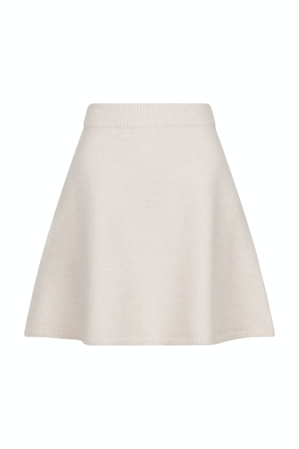 Neo Noir - Gisa Knit Skirt - Ivory Nederdele 