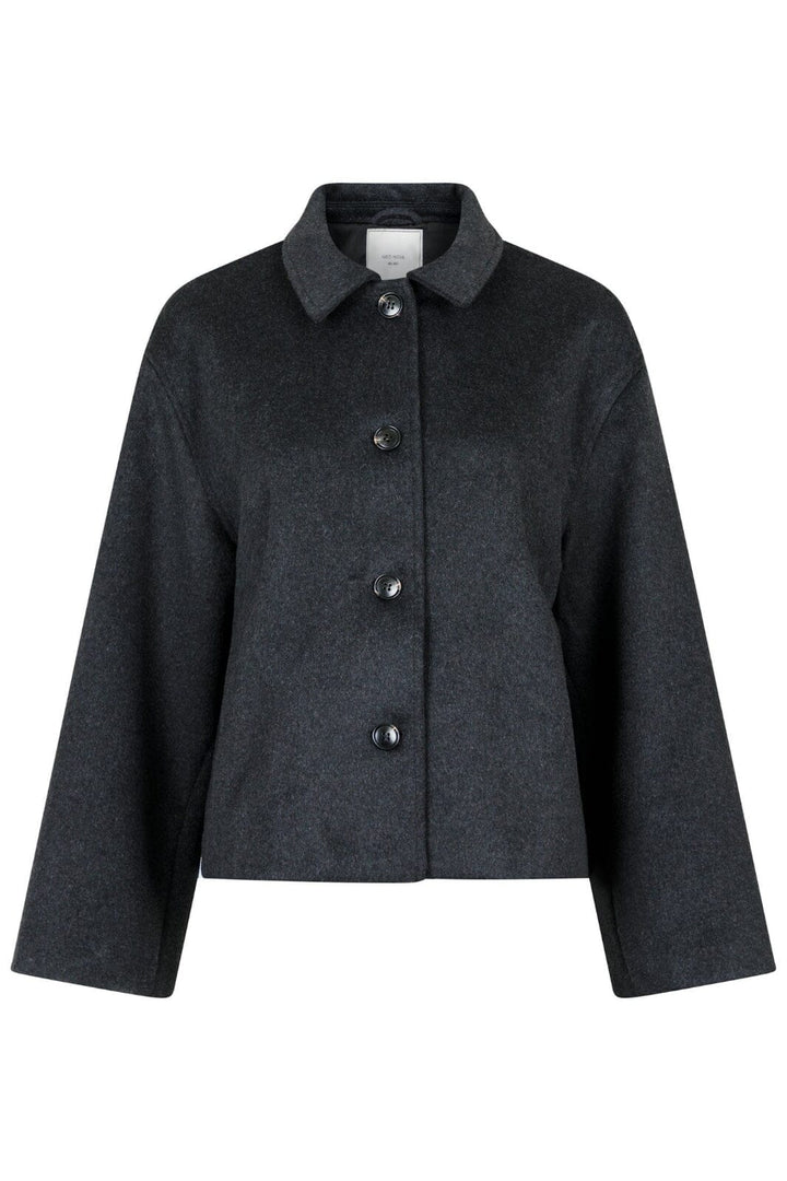 Neo Noir - Hamra Wool Jacket - Antracit Jakker 