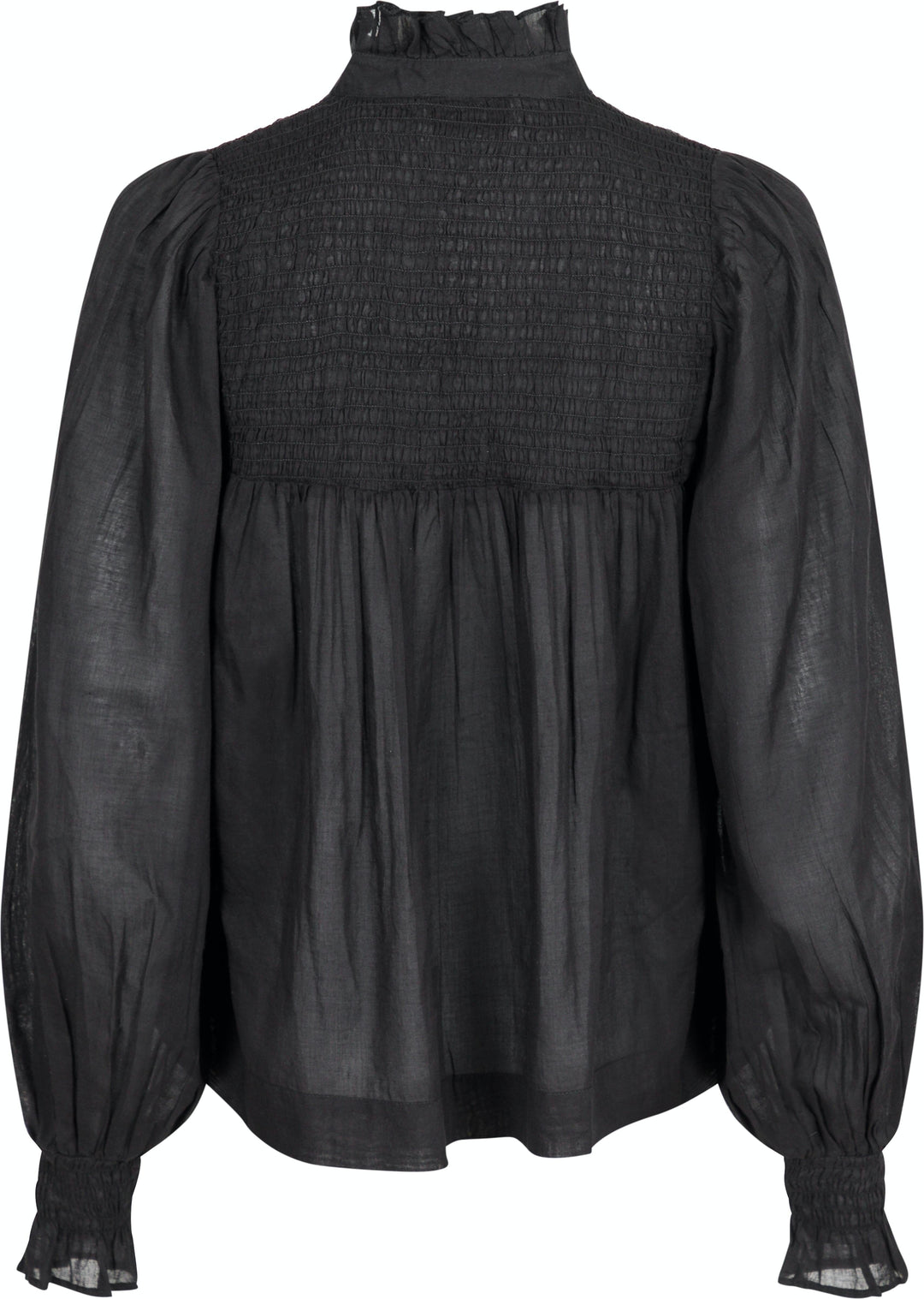 Neo Noir - Jill S Voile Blouse - Black