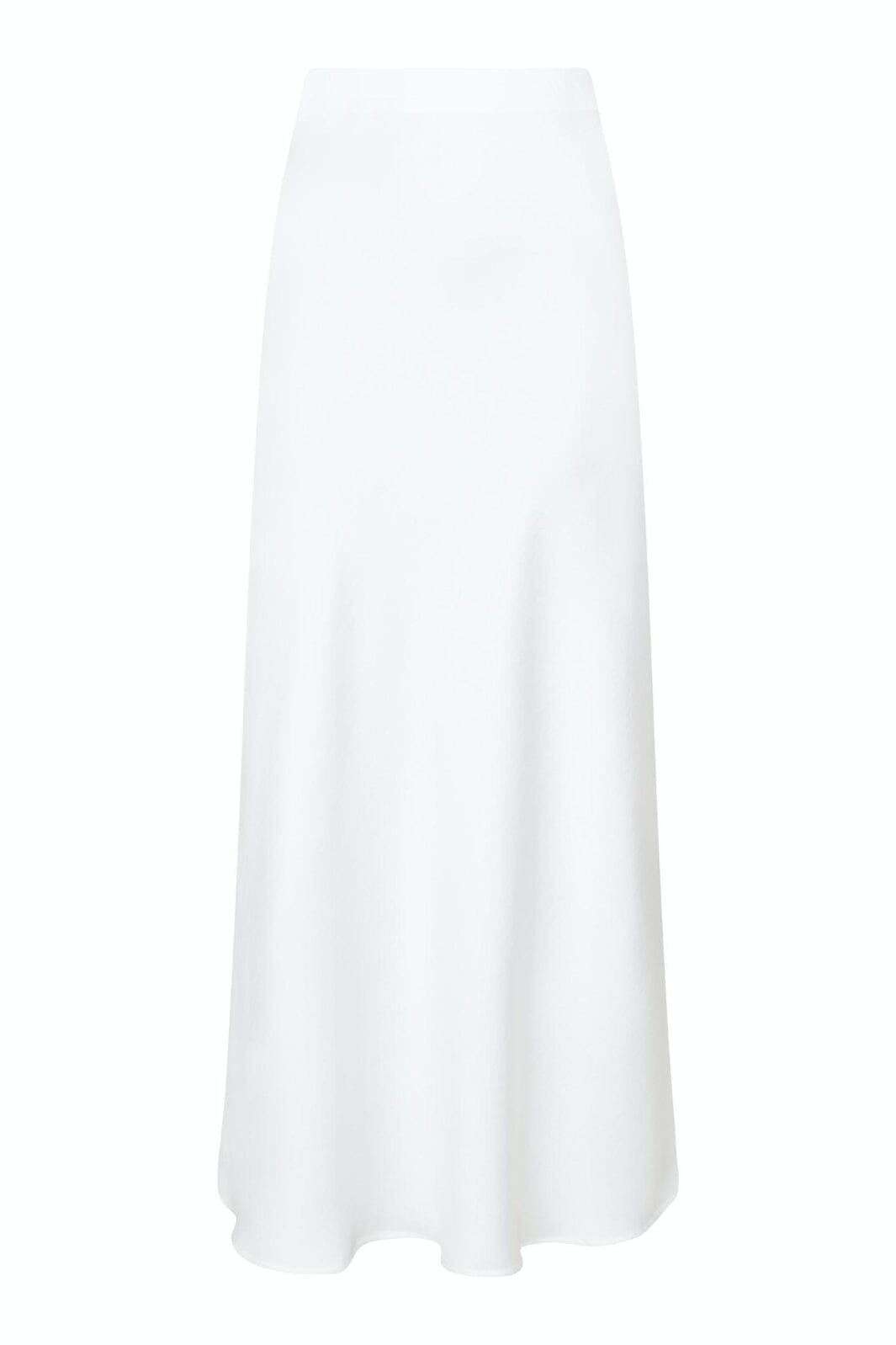 Neo Noir - Klea Heavy Sateen Skirt - White Nederdele 