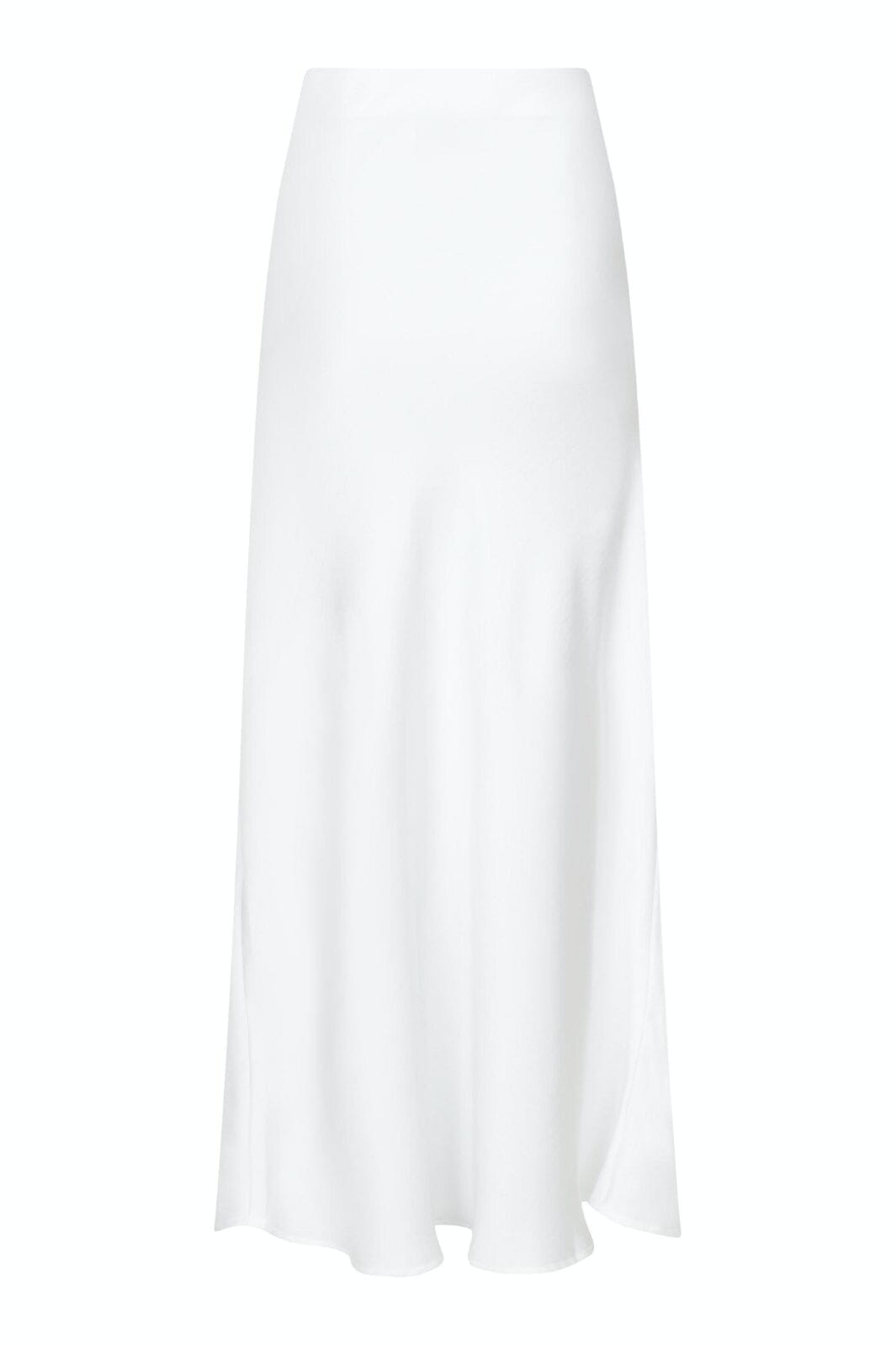 Neo Noir - Klea Heavy Sateen Skirt - White Nederdele 