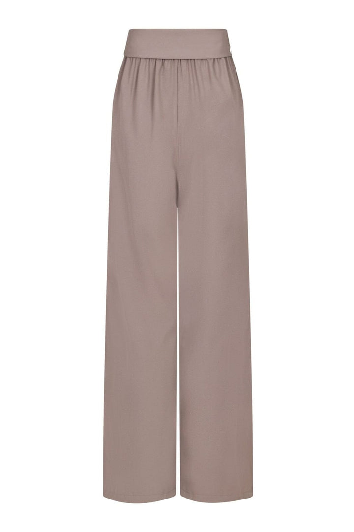 Neo Noir - Lana Drapy Pants - Dusty Brown Bukser 