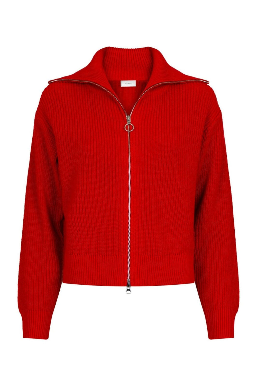 Neo Noir - Masja Knit Cardigan - Red Strikbluser 