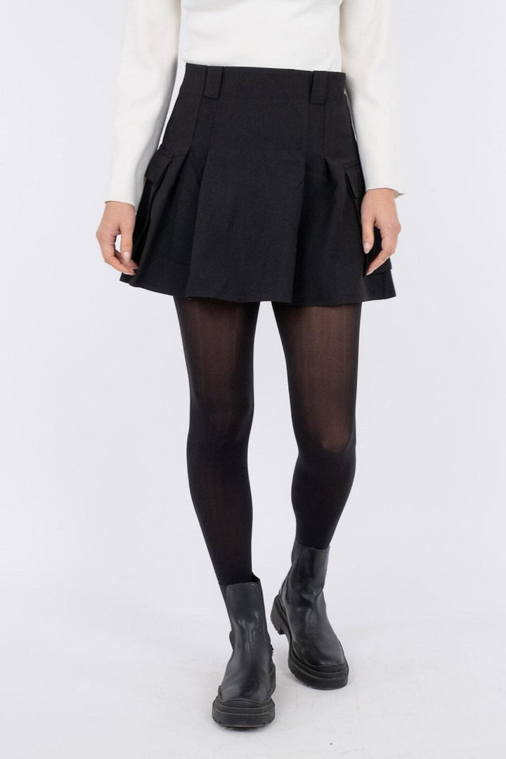 Neo Noir - Neptun Skirt - Black Nederdele 