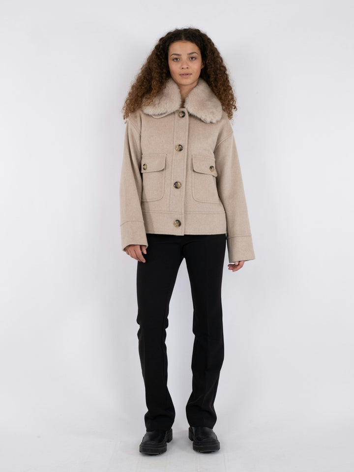 Neo Noir - Pitti Wool Jacket - Sand