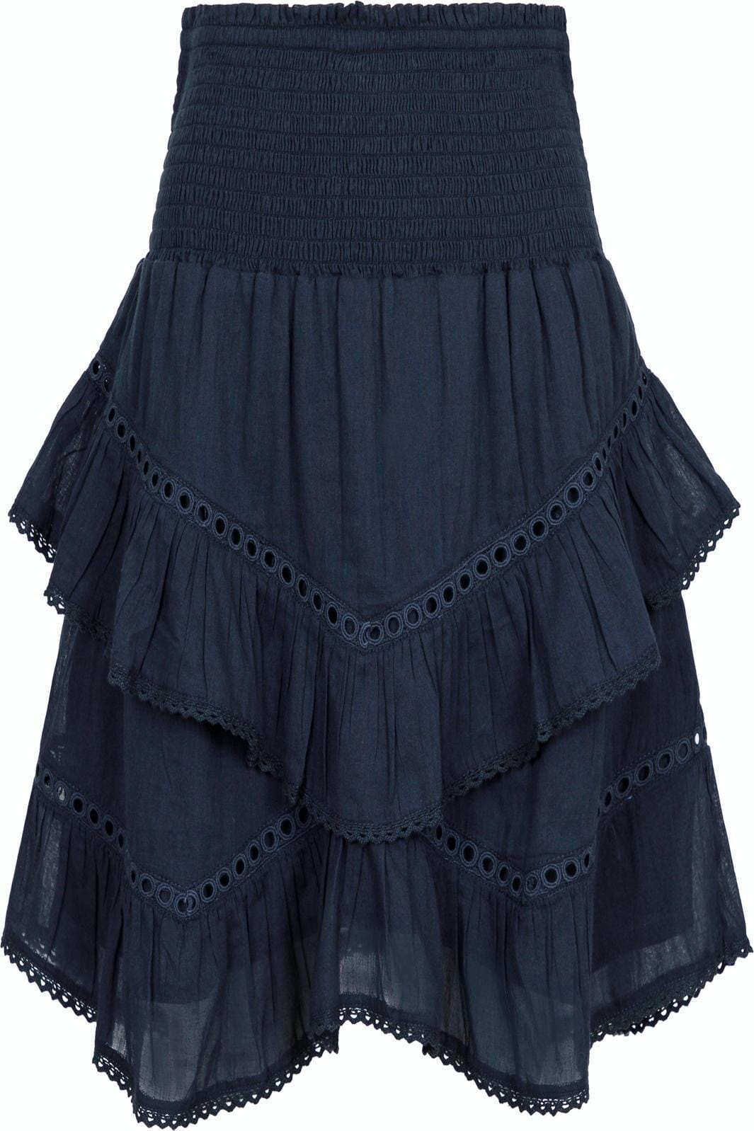 Neo Noir - Ricki S Voile Skirt - Navy