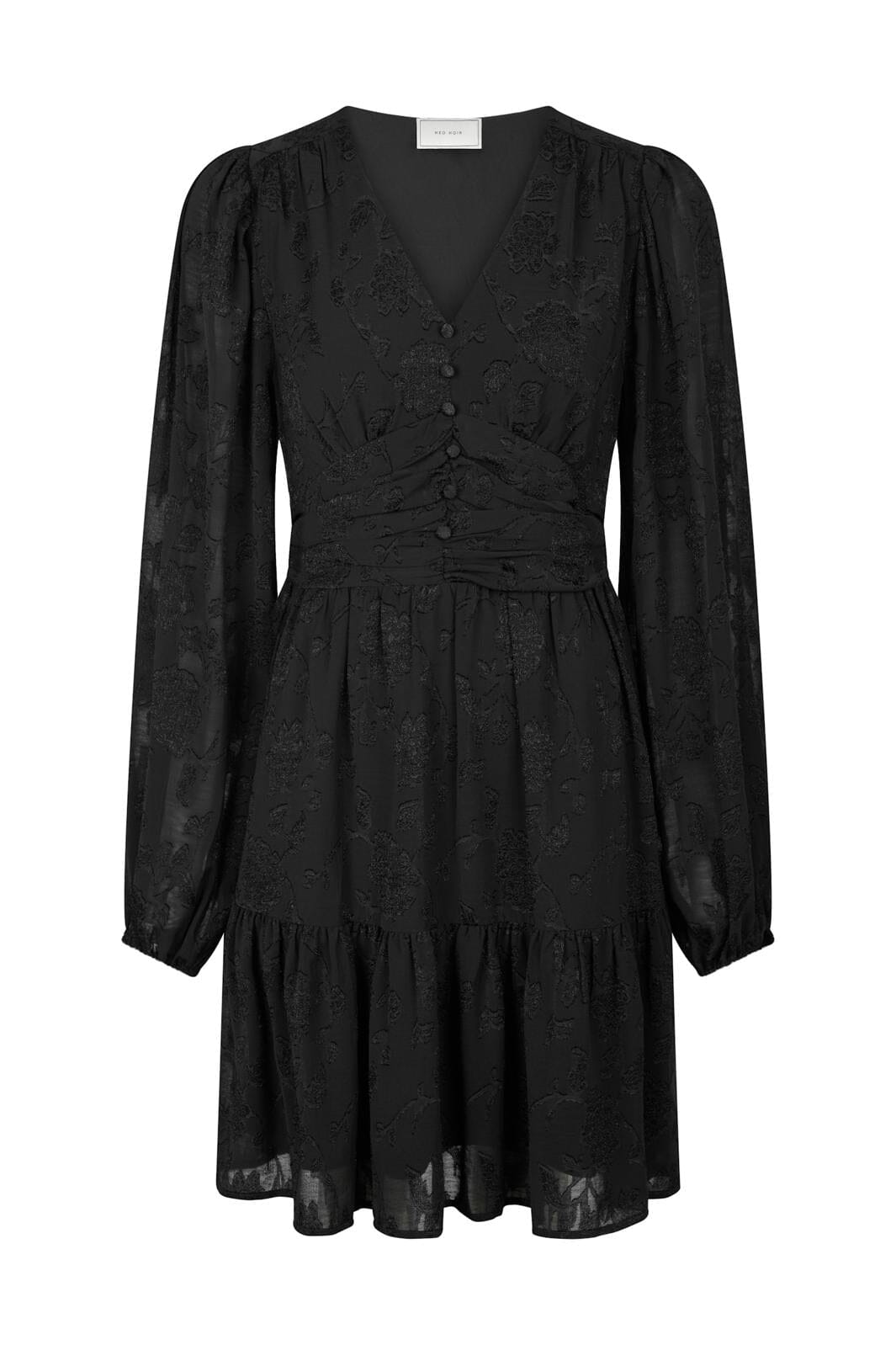 Neo Noir - Rihana Burnout Dress - Black