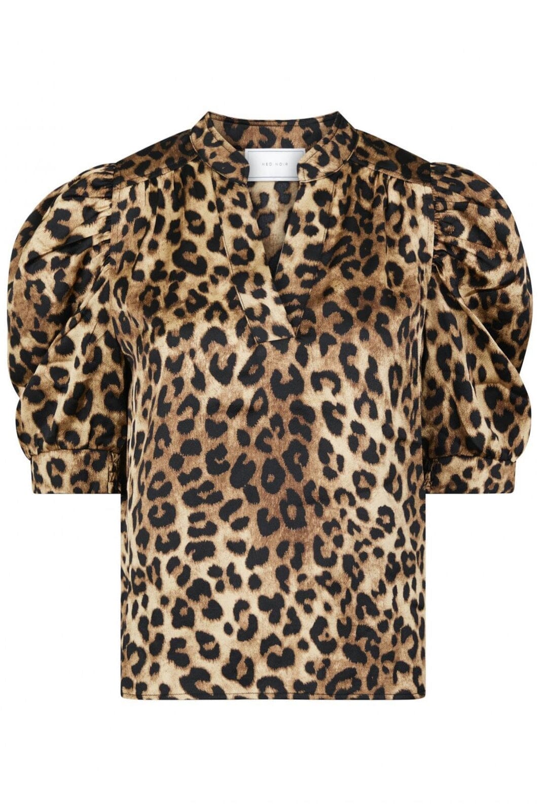 Neo Noir - Roella Leo Blouse - Leopard T-shirts 