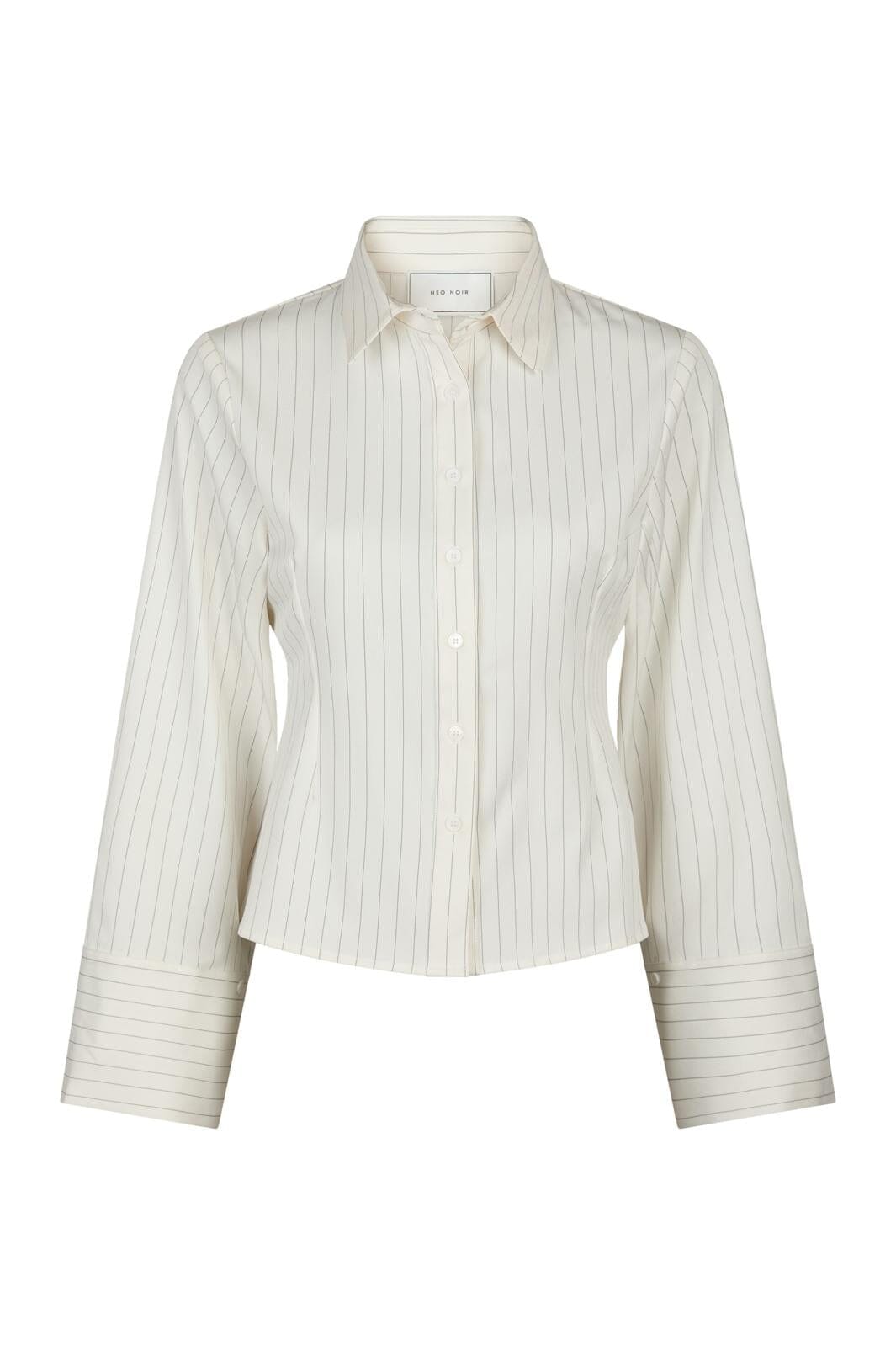 Neo Noir - Rosa Pinstripe Shirt 163561 - 120 - White