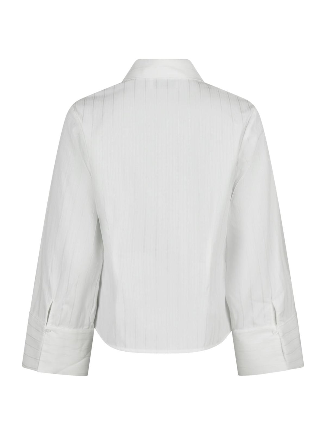 Neo Noir - Rosa Solid Shirt - White Skjorter 