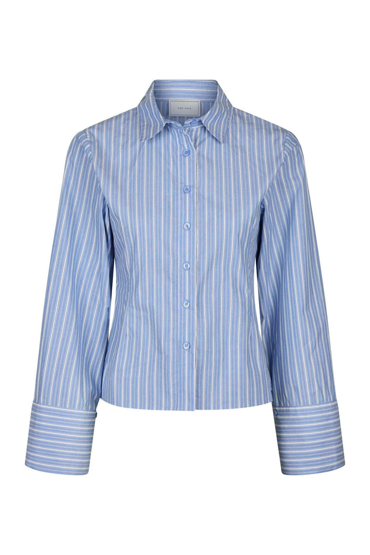 Neo Noir - Rosa Stripe Shirt 163139 - 140 - Blue