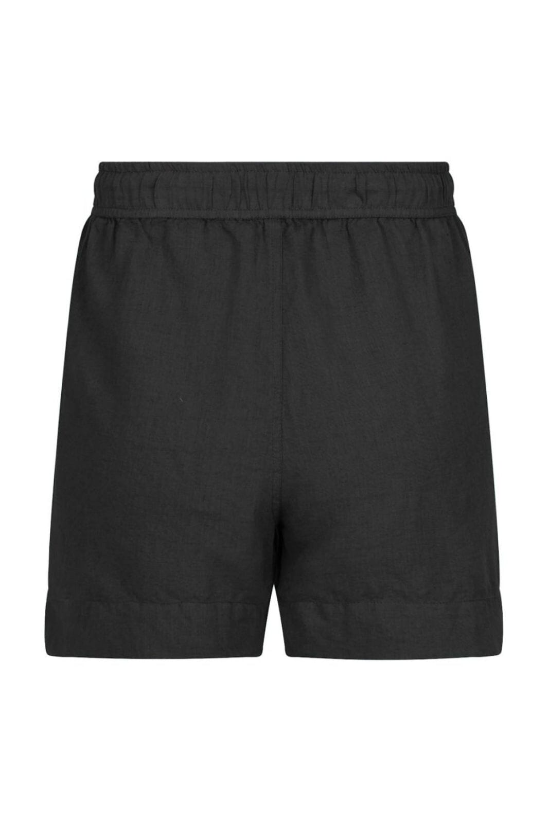 Neo Noir - Shea Linen Shorts - Black Shorts 