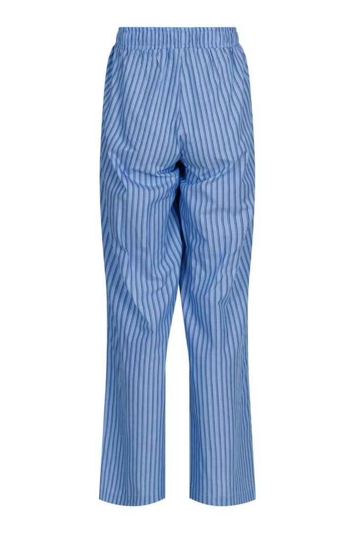 Neo Noir - Sonar Big Stripe Pants - Blue Bukser 