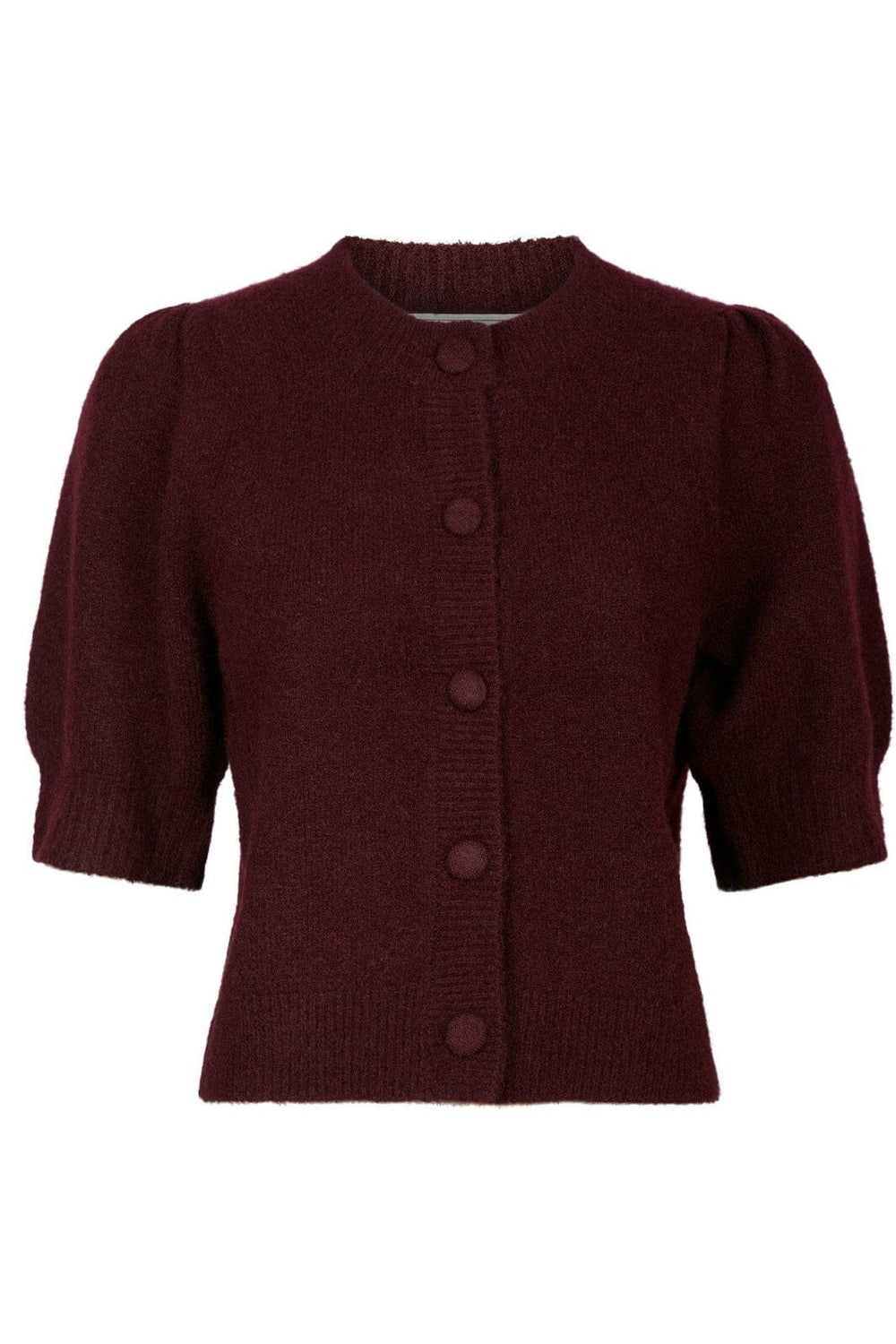 Neo Noir - Trudy Knit Cardigan 160760 - Wine Cardigans 