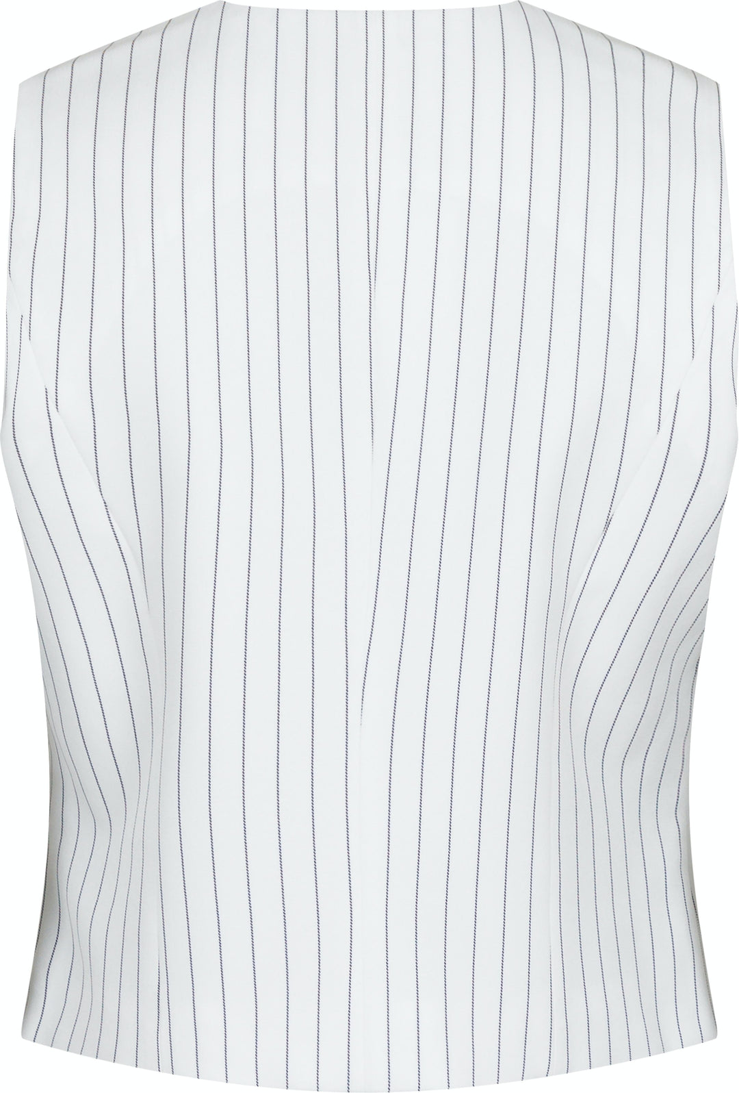 Neo Noir - Vendetta Pinstripe Waistcoat - White