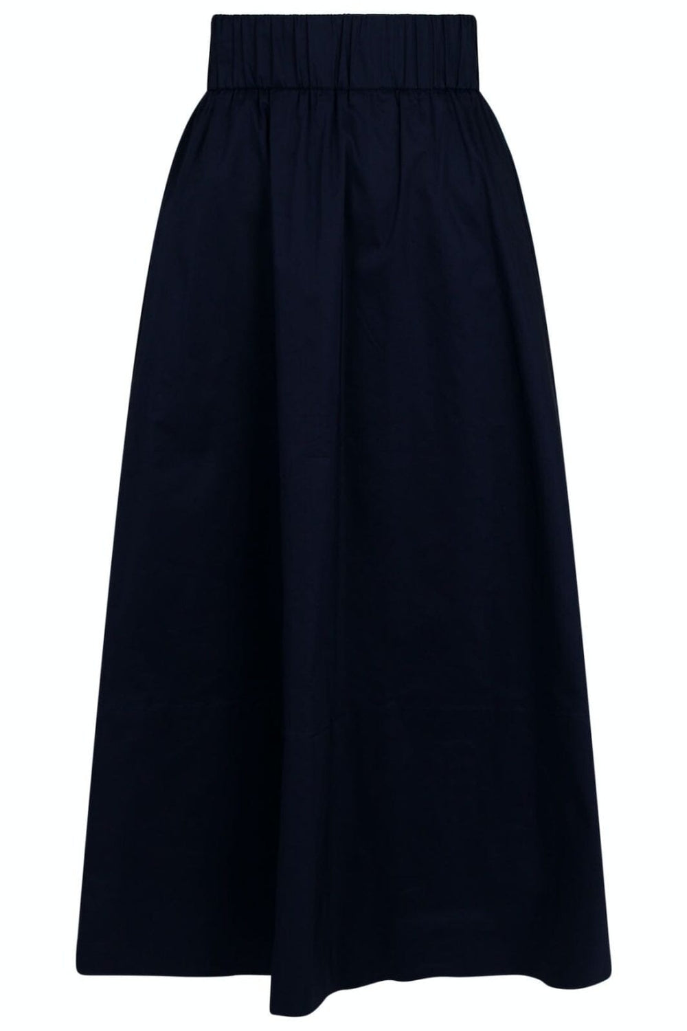 Neo Noir - Yara Poplin Skirt - Black Nederdele 