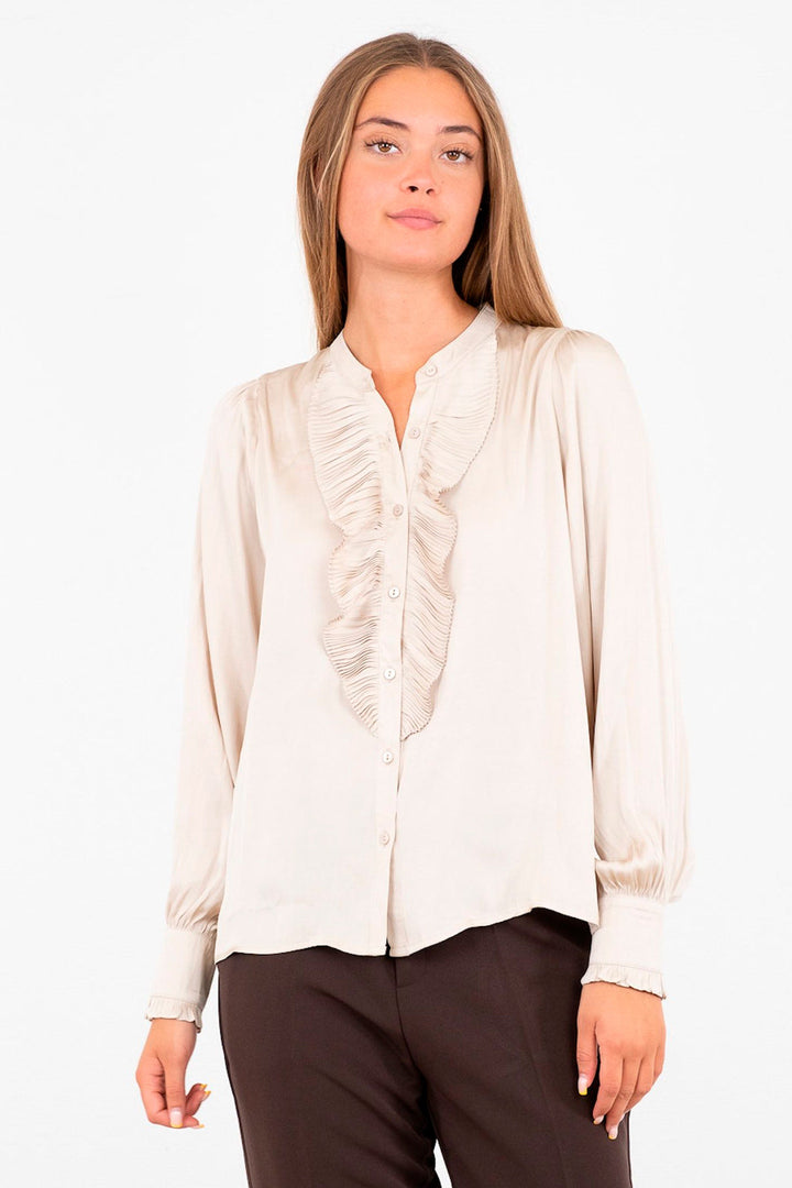 Neo Noir - Zola Blouse - Champagne Bluser 