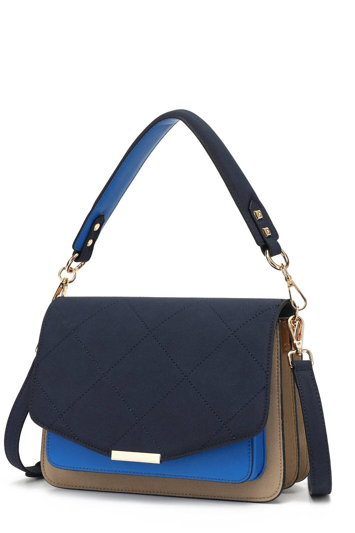 Noella - Blanca Bag Medium - 613 Navy/Sand/Blue Tasker 