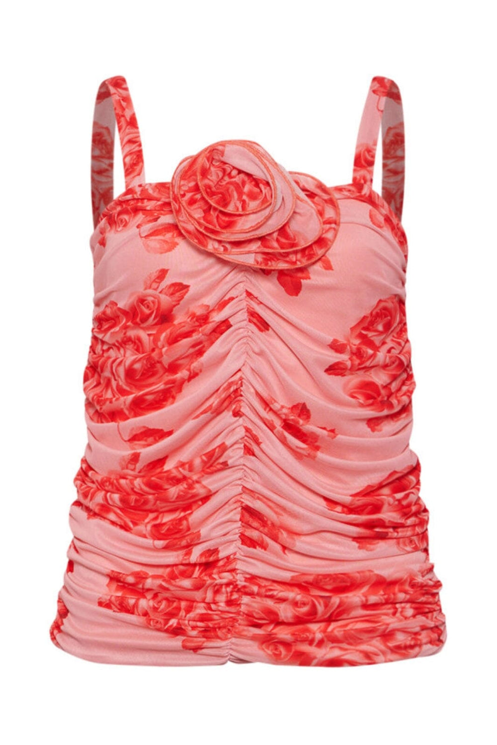 Noella - Cosmo Top - Rose Print Toppe 