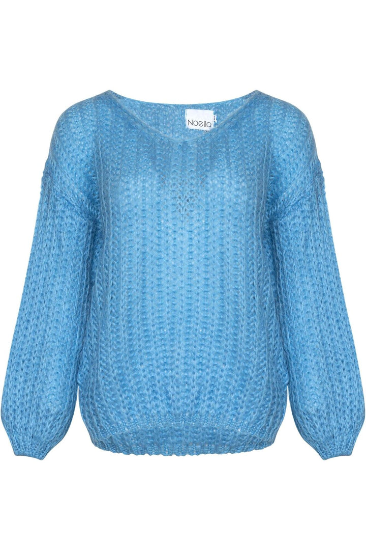 Noella - Joseph Knit Sweater - 109 Blue Strikbluser 