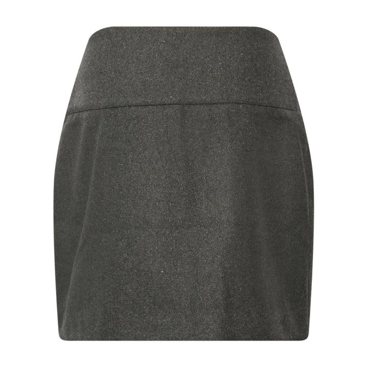 Noella - Kayce Skirt - 019 Dark Grey Melange Nederdele 