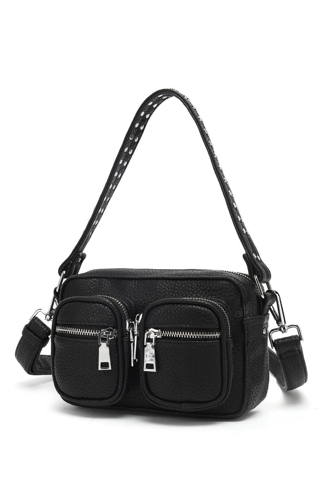 Noella - Kendra Crossover Bag - Black Nappa Look Tasker 