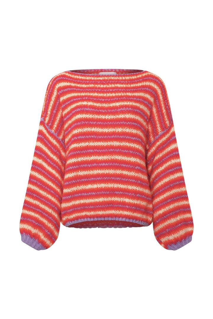 Noella - Kia Knit - 1224 Toma Berry Stripe