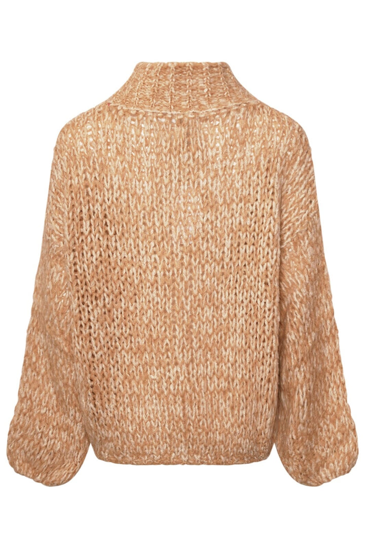 Noella - Kimber Knit - 1089 Ivory Beige Strikbluser 