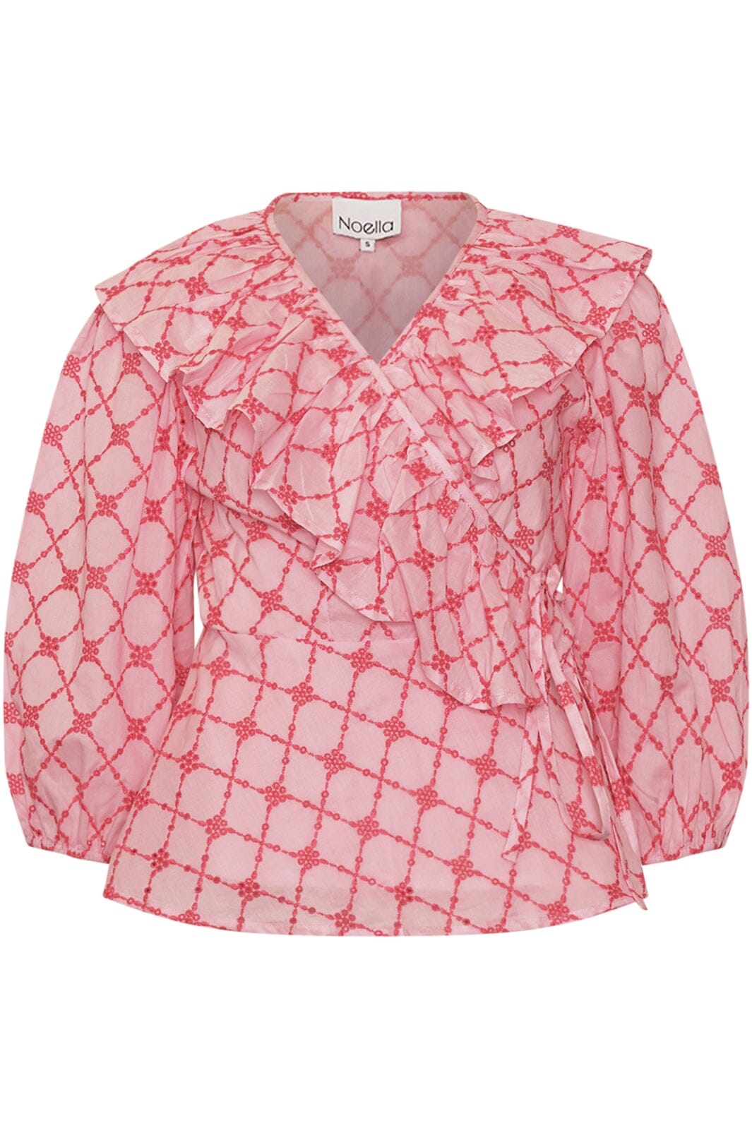 Noella - Kolina Blouse - 1266 Pink Lemonade Combo