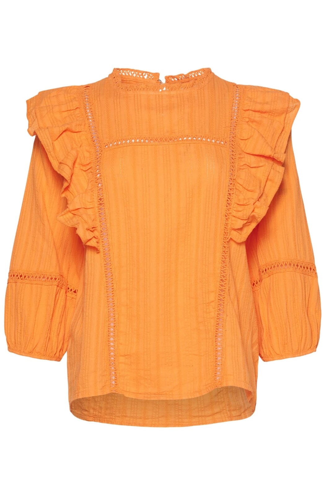 Noella - Lucca Blouse - 012 Orange Bluser 