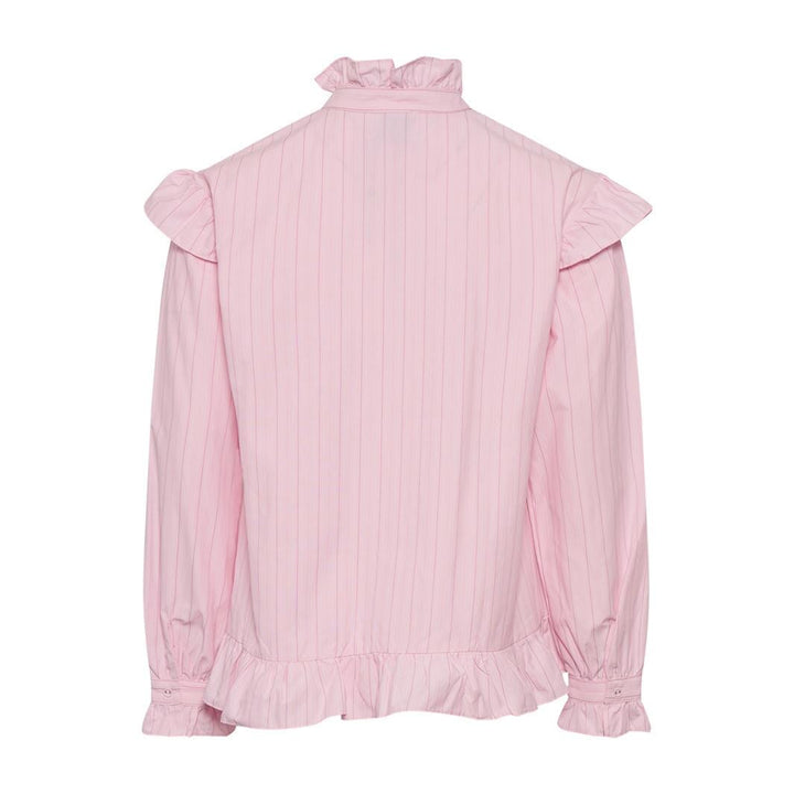 Noella - Sally Blouse - Light Pink Stripe