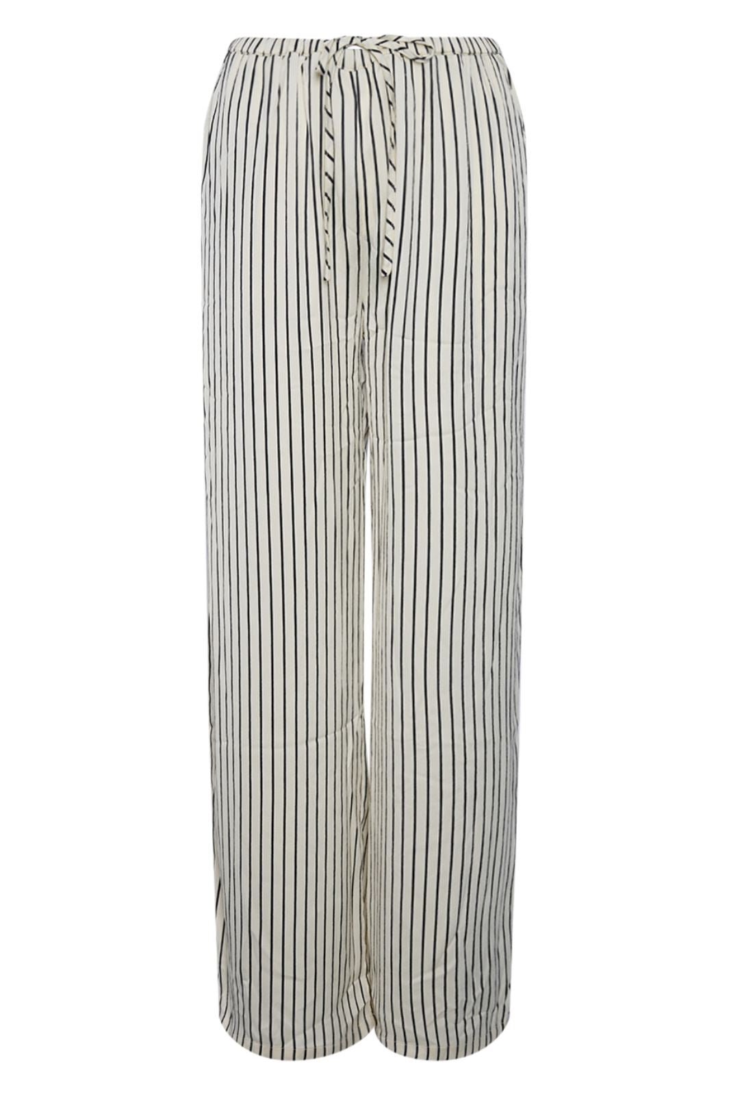 Noella - Samira Pants - 1025 Taya Crème Stripe Bukser 