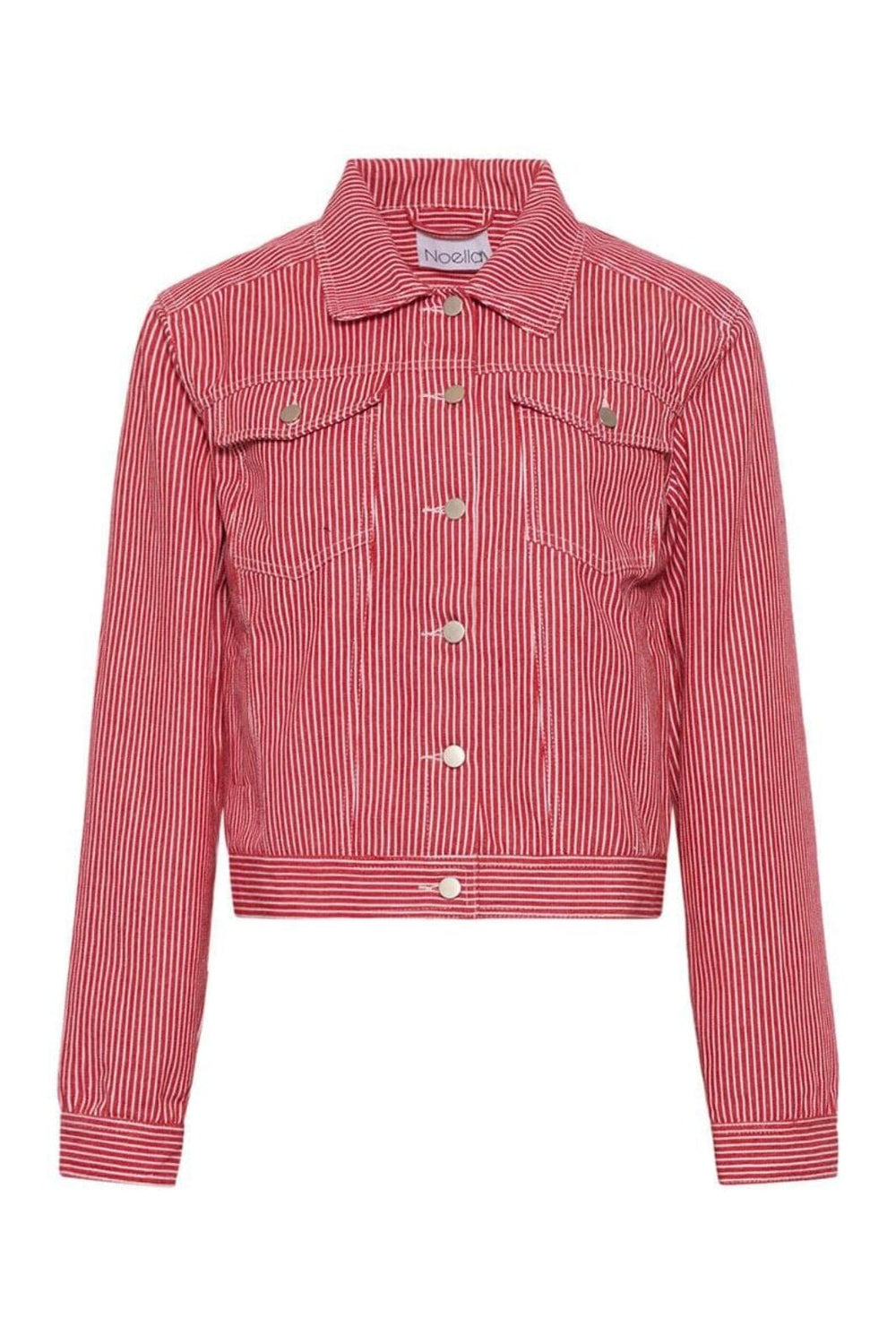 Noella - Sawyer Jacket - Red/White Stripe Blazere 