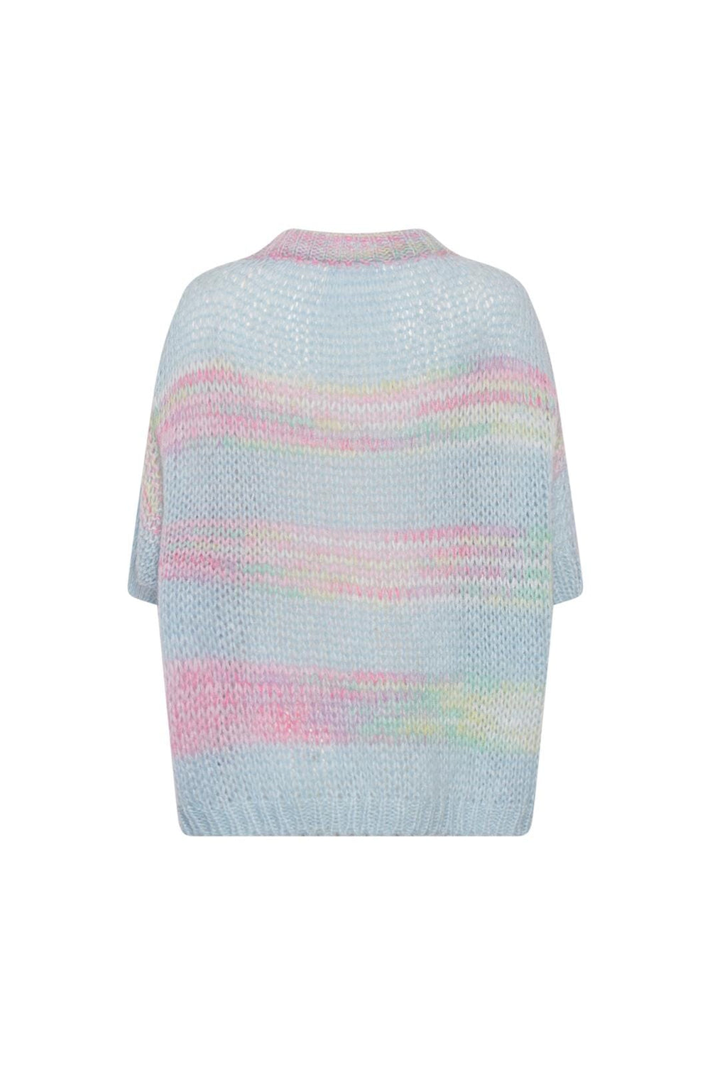 Noella - Shilo Knit Jumper - 993 Blue/Pink Rainbow