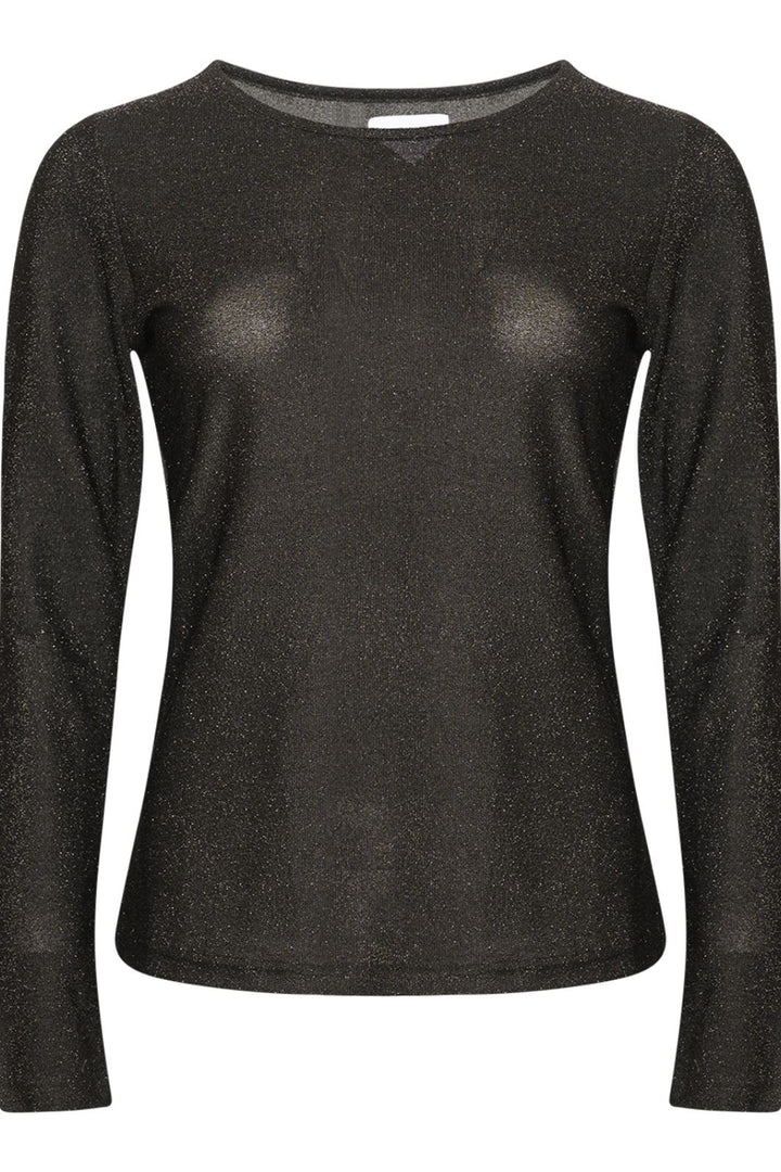 Noella - Tess l/s Blouse - Black Bluser 