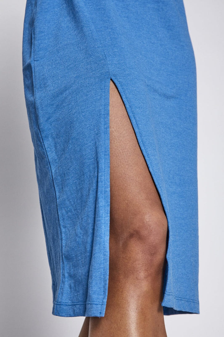 NORR - Payton Slit Dress - Strong blue Kjoler 