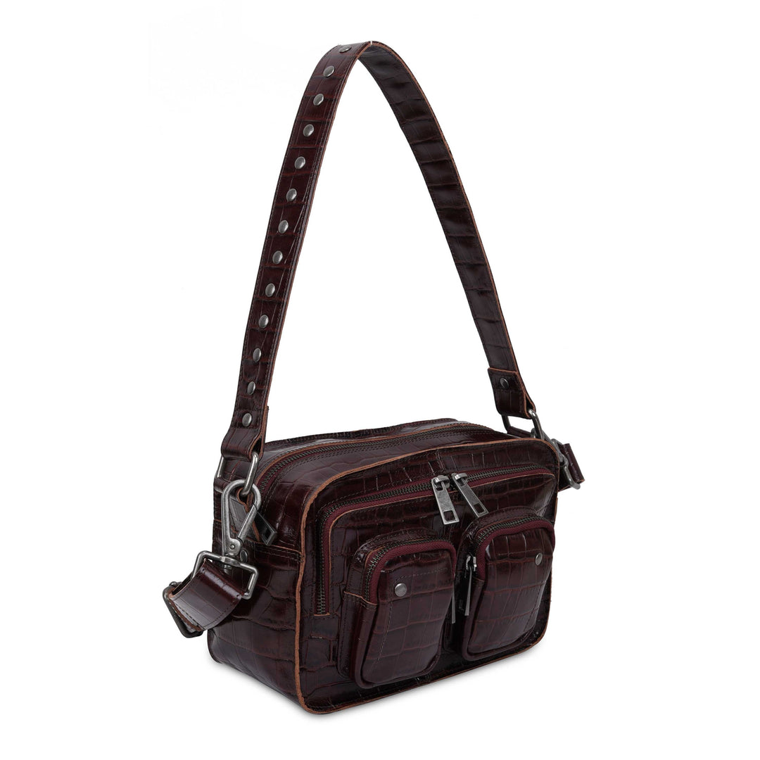 Núnoo - Ellie Texas W. Antique Silver - Dark Brown Tasker 