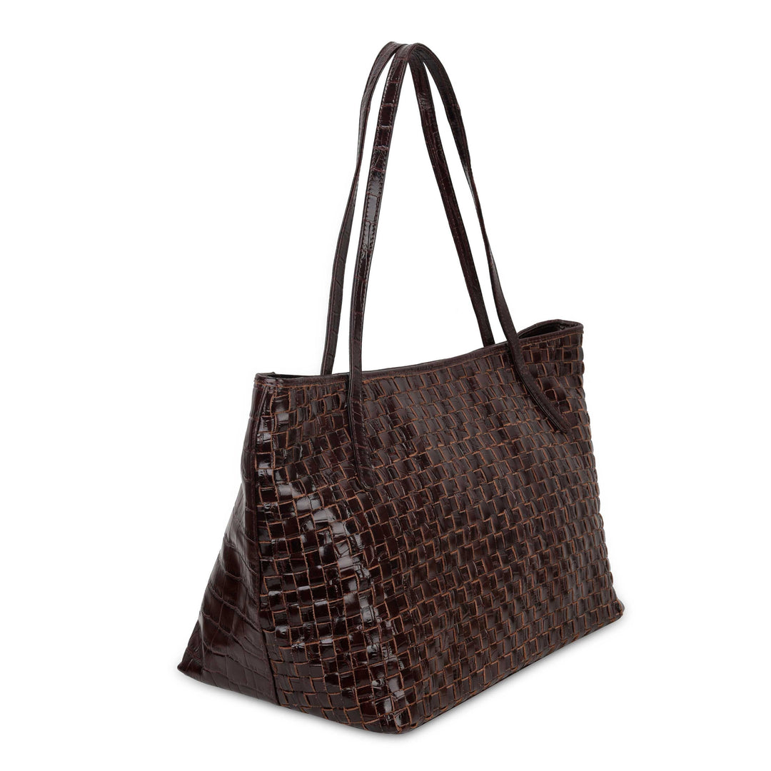 Núnoo - Shopper Texas Braided - Dark Brown Tasker 