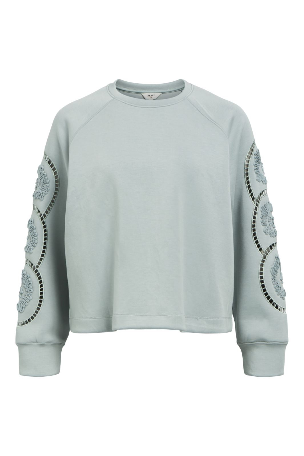 Object - Objdorina Lo L/S Sweat Top 134 - 4571706 Slate