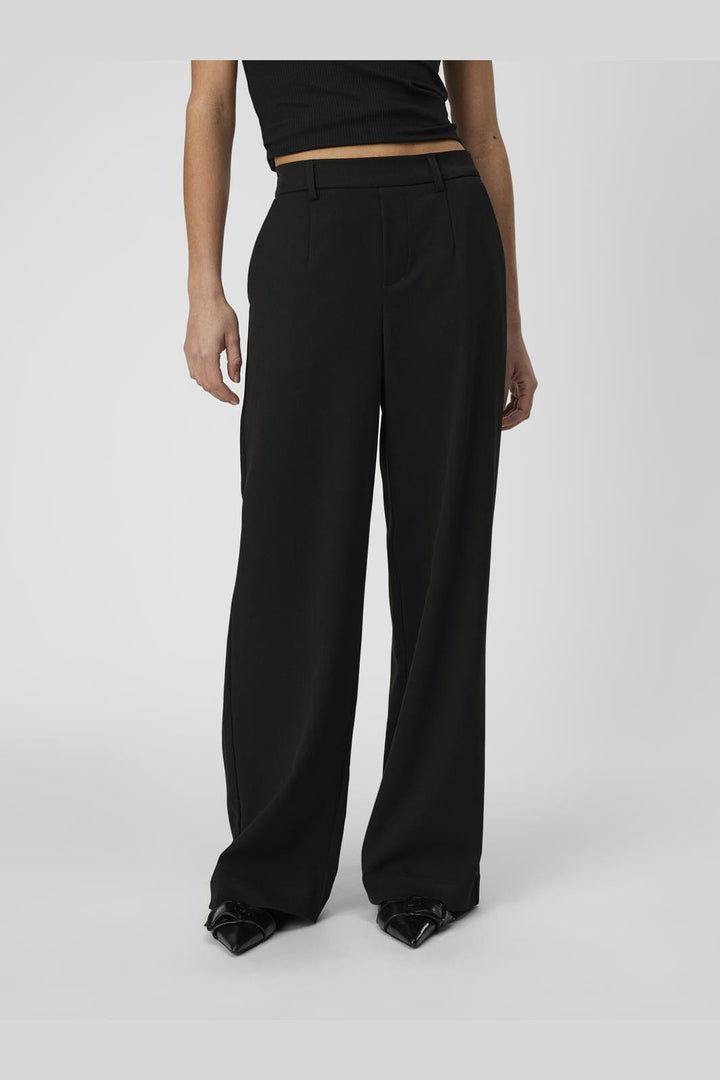 Object - Objlisa Wide Pant - 3810782 Black