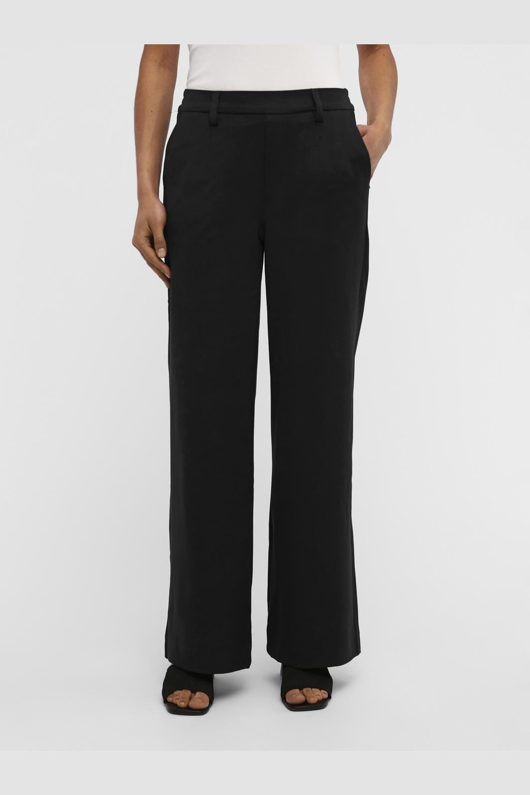 Object - Objlisa Wide Pant - 3810782 Black